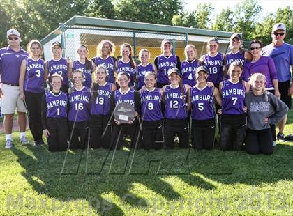 Thumbnail 1 in Our Lady of Mercy vs. Hamburg (NYSPHSAA Class A Western Regional) photogallery.