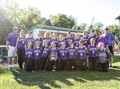 Thumbnail 3 in Our Lady of Mercy vs. Hamburg (NYSPHSAA Class A Western Regional) photogallery.