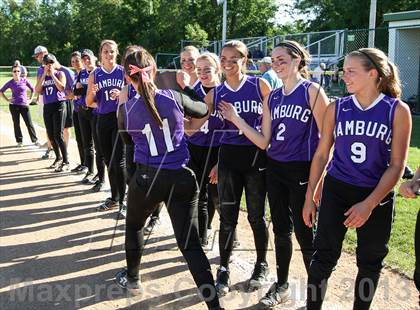 Thumbnail 3 in Our Lady of Mercy vs. Hamburg (NYSPHSAA Class A Western Regional) photogallery.