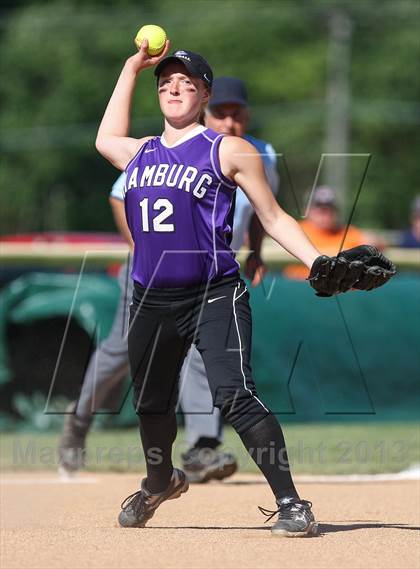 Thumbnail 1 in Our Lady of Mercy vs. Hamburg (NYSPHSAA Class A Western Regional) photogallery.