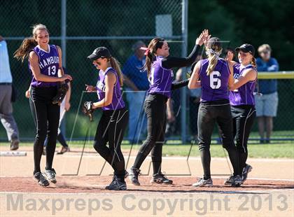 Thumbnail 3 in Our Lady of Mercy vs. Hamburg (NYSPHSAA Class A Western Regional) photogallery.