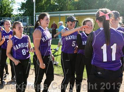 Thumbnail 2 in Our Lady of Mercy vs. Hamburg (NYSPHSAA Class A Western Regional) photogallery.
