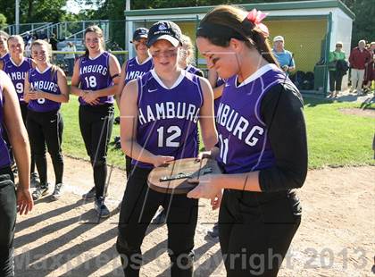 Thumbnail 1 in Our Lady of Mercy vs. Hamburg (NYSPHSAA Class A Western Regional) photogallery.