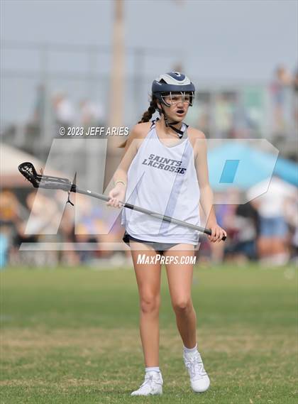 Thumbnail 2 in Venice vs All Saints Academy (Lax Against Leukemia) photogallery.