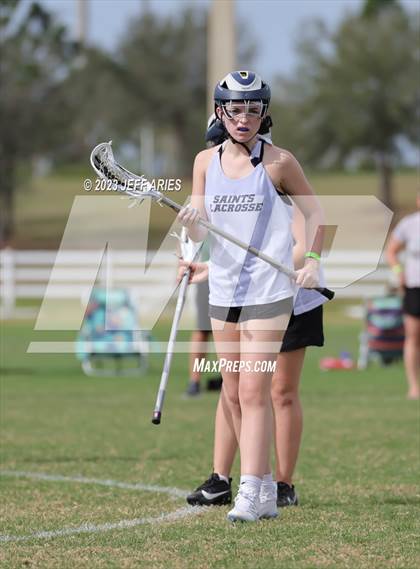Thumbnail 2 in Venice vs All Saints Academy (Lax Against Leukemia) photogallery.