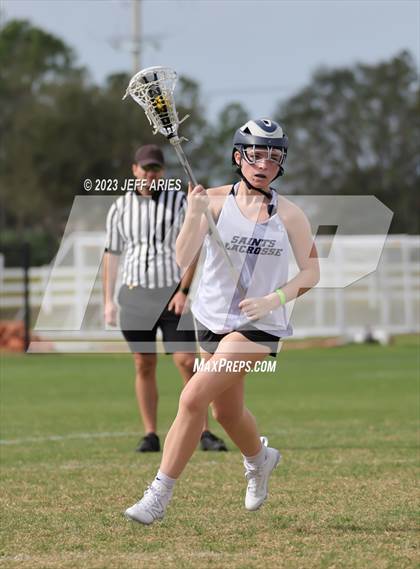 Thumbnail 2 in Venice vs All Saints Academy (Lax Against Leukemia) photogallery.