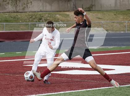 Thumbnail 3 in Judge Memorial vs. Layton Christian Academy (UHSAA 3A Semifinal Playoff) photogallery.