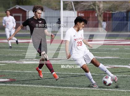 Thumbnail 2 in Judge Memorial vs. Layton Christian Academy (UHSAA 3A Semifinal Playoff) photogallery.