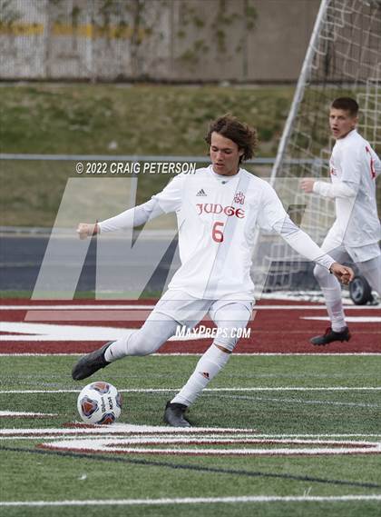 Thumbnail 2 in Judge Memorial vs. Layton Christian Academy (UHSAA 3A Semifinal Playoff) photogallery.