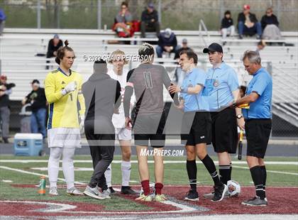 Thumbnail 1 in Judge Memorial vs. Layton Christian Academy (UHSAA 3A Semifinal Playoff) photogallery.
