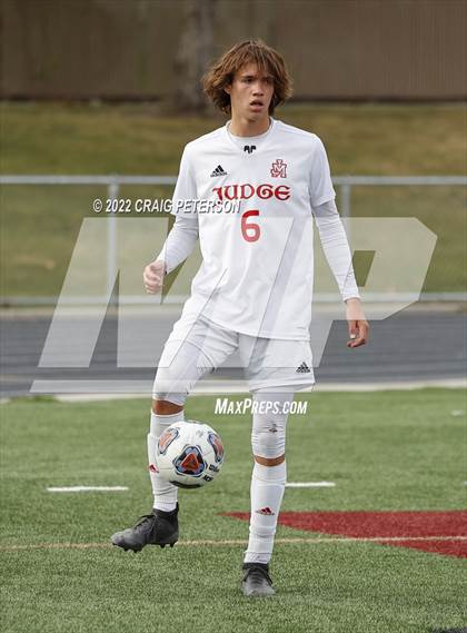 Thumbnail 3 in Judge Memorial vs. Layton Christian Academy (UHSAA 3A Semifinal Playoff) photogallery.