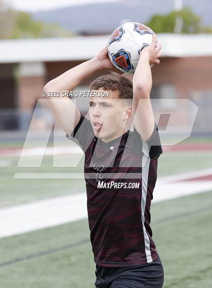 Thumbnail 1 in Judge Memorial vs. Layton Christian Academy (UHSAA 3A Semifinal Playoff) photogallery.