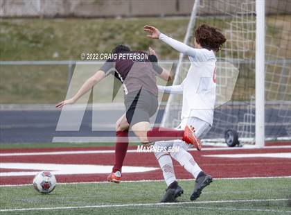 Thumbnail 3 in Judge Memorial vs. Layton Christian Academy (UHSAA 3A Semifinal Playoff) photogallery.