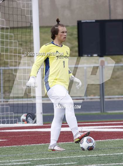 Thumbnail 3 in Judge Memorial vs. Layton Christian Academy (UHSAA 3A Semifinal Playoff) photogallery.