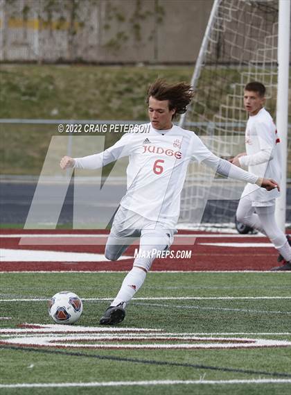 Thumbnail 1 in Judge Memorial vs. Layton Christian Academy (UHSAA 3A Semifinal Playoff) photogallery.