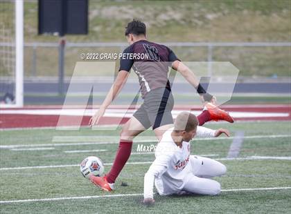 Thumbnail 2 in Judge Memorial vs. Layton Christian Academy (UHSAA 3A Semifinal Playoff) photogallery.