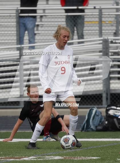 Thumbnail 3 in Judge Memorial vs. Layton Christian Academy (UHSAA 3A Semifinal Playoff) photogallery.