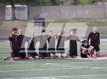 Thumbnail 1 in Judge Memorial vs. Layton Christian Academy (UHSAA 3A Semifinal Playoff) photogallery.