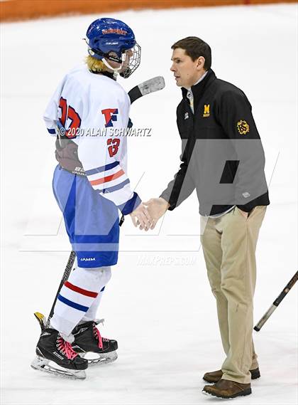 Thumbnail 3 in McQuaid Jesuit @ Fairport (Section 5 Semifinal)  photogallery.
