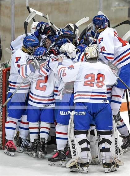 Thumbnail 3 in McQuaid Jesuit @ Fairport (Section 5 Semifinal)  photogallery.