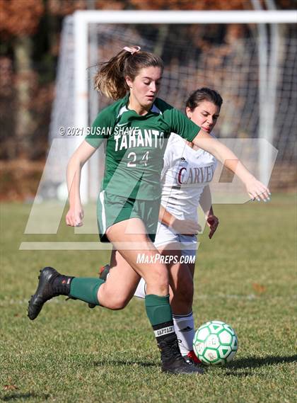Thumbnail 2 in Carver @ Tahanto Regional (MIAA Division 5 Quarterfinal) photogallery.