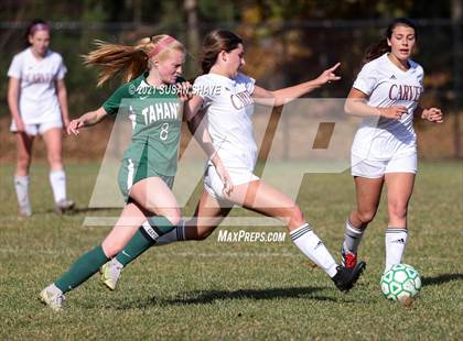 Thumbnail 3 in Carver @ Tahanto Regional (MIAA Division 5 Quarterfinal) photogallery.