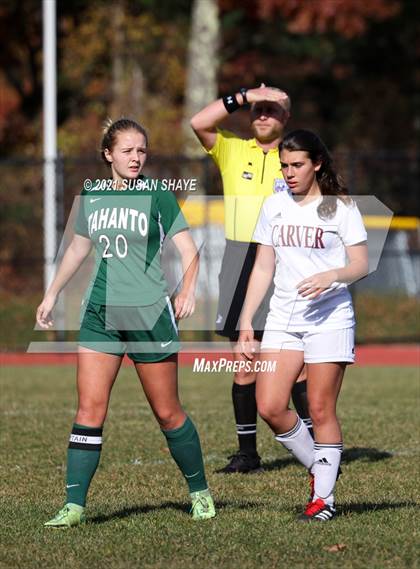 Thumbnail 3 in Carver @ Tahanto Regional (MIAA Division 5 Quarterfinal) photogallery.