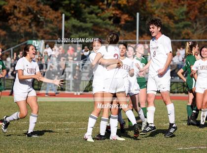 Thumbnail 3 in Carver @ Tahanto Regional (MIAA Division 5 Quarterfinal) photogallery.