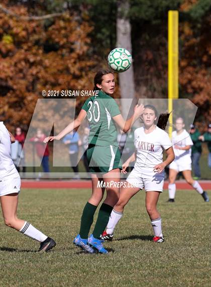Thumbnail 3 in Carver @ Tahanto Regional (MIAA Division 5 Quarterfinal) photogallery.