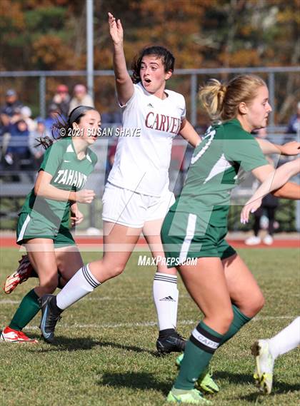 Thumbnail 3 in Carver @ Tahanto Regional (MIAA Division 5 Quarterfinal) photogallery.