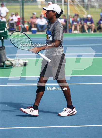 Thumbnail 3 in UIL 3A Boys Tennis (Semifinals) photogallery.