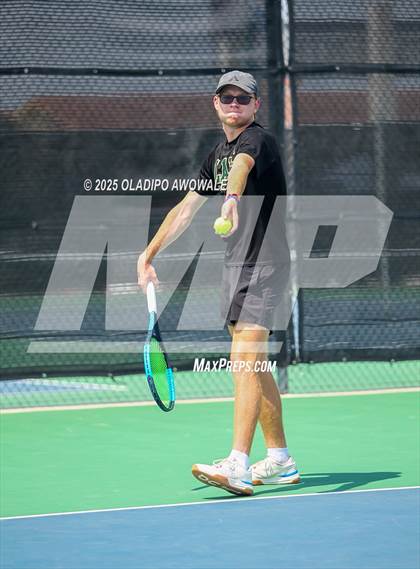 Thumbnail 1 in UIL 3A Boys Tennis (Semifinals) photogallery.