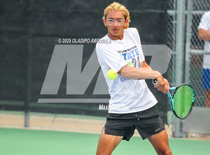 Thumbnail 1 in UIL 3A Boys Tennis (Semifinals) photogallery.