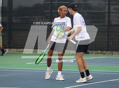 Thumbnail 1 in UIL 3A Boys Tennis (Semifinals) photogallery.
