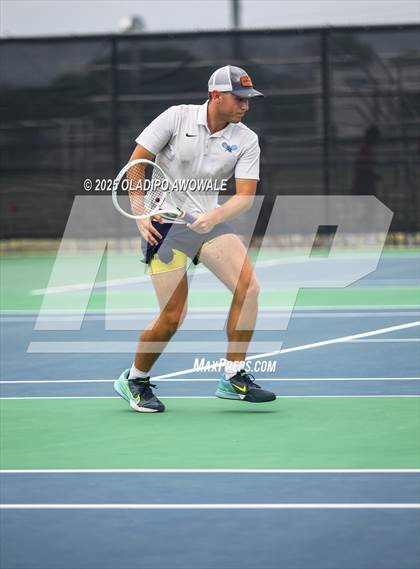 Thumbnail 1 in UIL 3A Boys Tennis (Semifinals) photogallery.