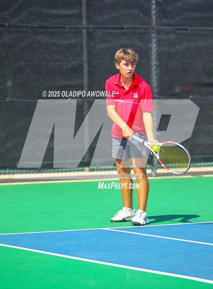 Thumbnail 1 in UIL 3A Boys Tennis (Semifinals) photogallery.