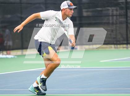 Thumbnail 3 in UIL 3A Boys Tennis (Semifinals) photogallery.