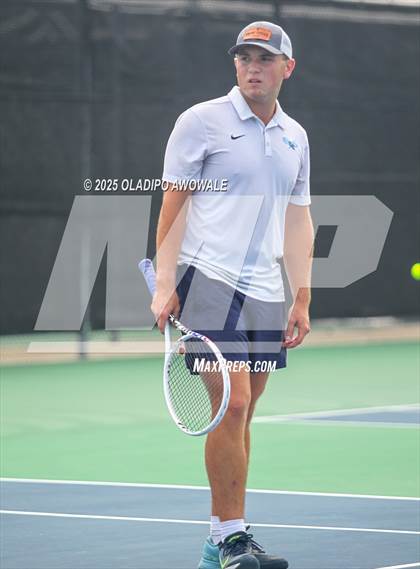 Thumbnail 1 in UIL 3A Boys Tennis (Semifinals) photogallery.