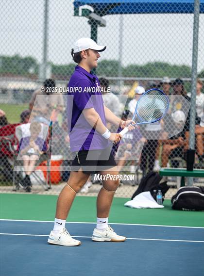 Thumbnail 1 in UIL 3A Boys Tennis (Semifinals) photogallery.