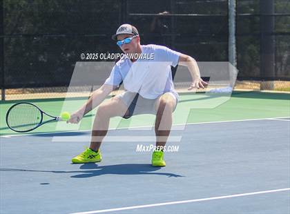 Thumbnail 3 in UIL 3A Boys Tennis (Semifinals) photogallery.