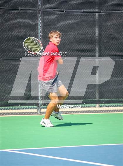 Thumbnail 3 in UIL 3A Boys Tennis (Semifinals) photogallery.