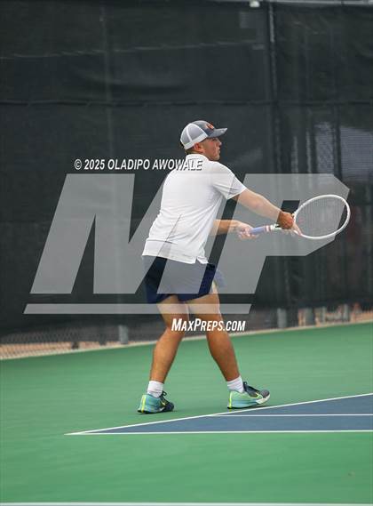 Thumbnail 3 in UIL 3A Boys Tennis (Semifinals) photogallery.