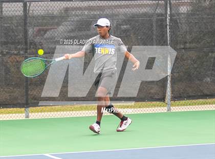 Thumbnail 1 in UIL 3A Boys Tennis (Semifinals) photogallery.