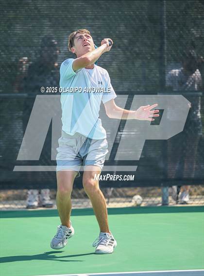 Thumbnail 1 in UIL 3A Boys Tennis (Semifinals) photogallery.