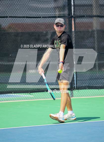 Thumbnail 3 in UIL 3A Boys Tennis (Semifinals) photogallery.