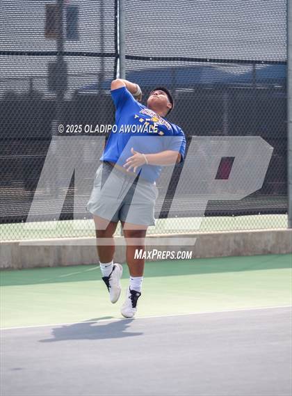 Thumbnail 1 in UIL 3A Boys Tennis (Semifinals) photogallery.