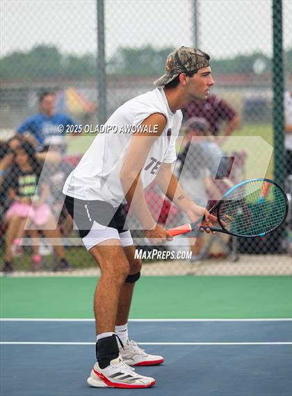 Thumbnail 1 in UIL 3A Boys Tennis (Semifinals) photogallery.