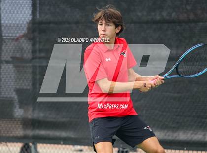 Thumbnail 3 in UIL 3A Boys Tennis (Semifinals) photogallery.