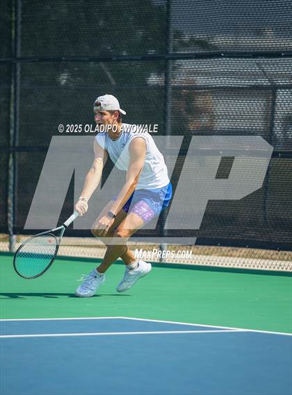 Thumbnail 1 in UIL 3A Boys Tennis (Semifinals) photogallery.