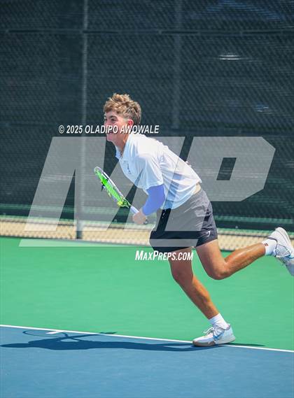 Thumbnail 1 in UIL 3A Boys Tennis (Semifinals) photogallery.